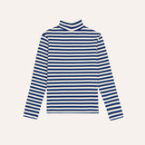 Blue Stripes Turtleneck