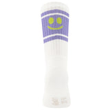 Socks stripes smile - lila