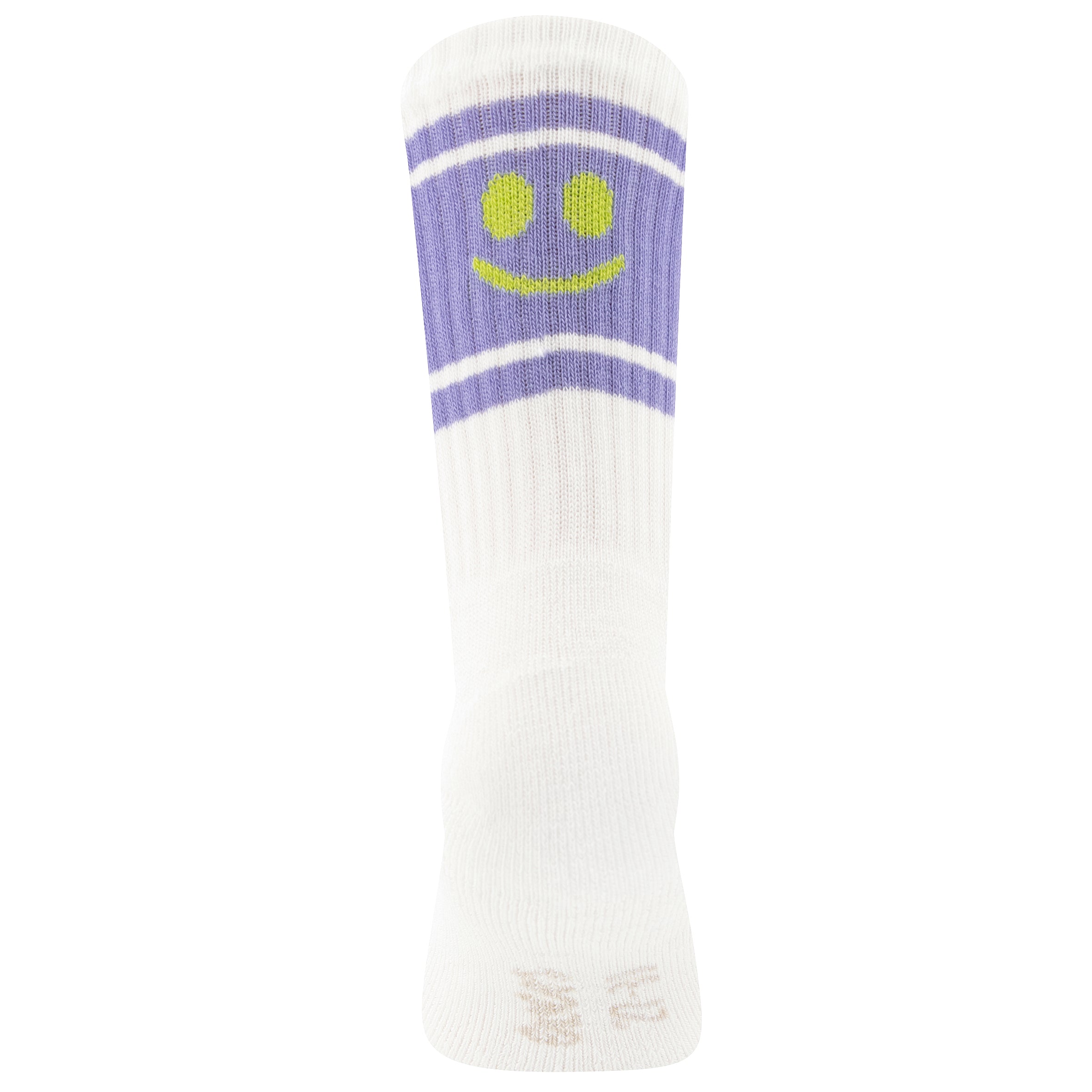 Socks stripes smile - lila