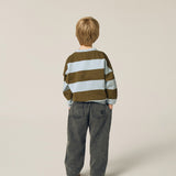 Green Stripes sweatshirt