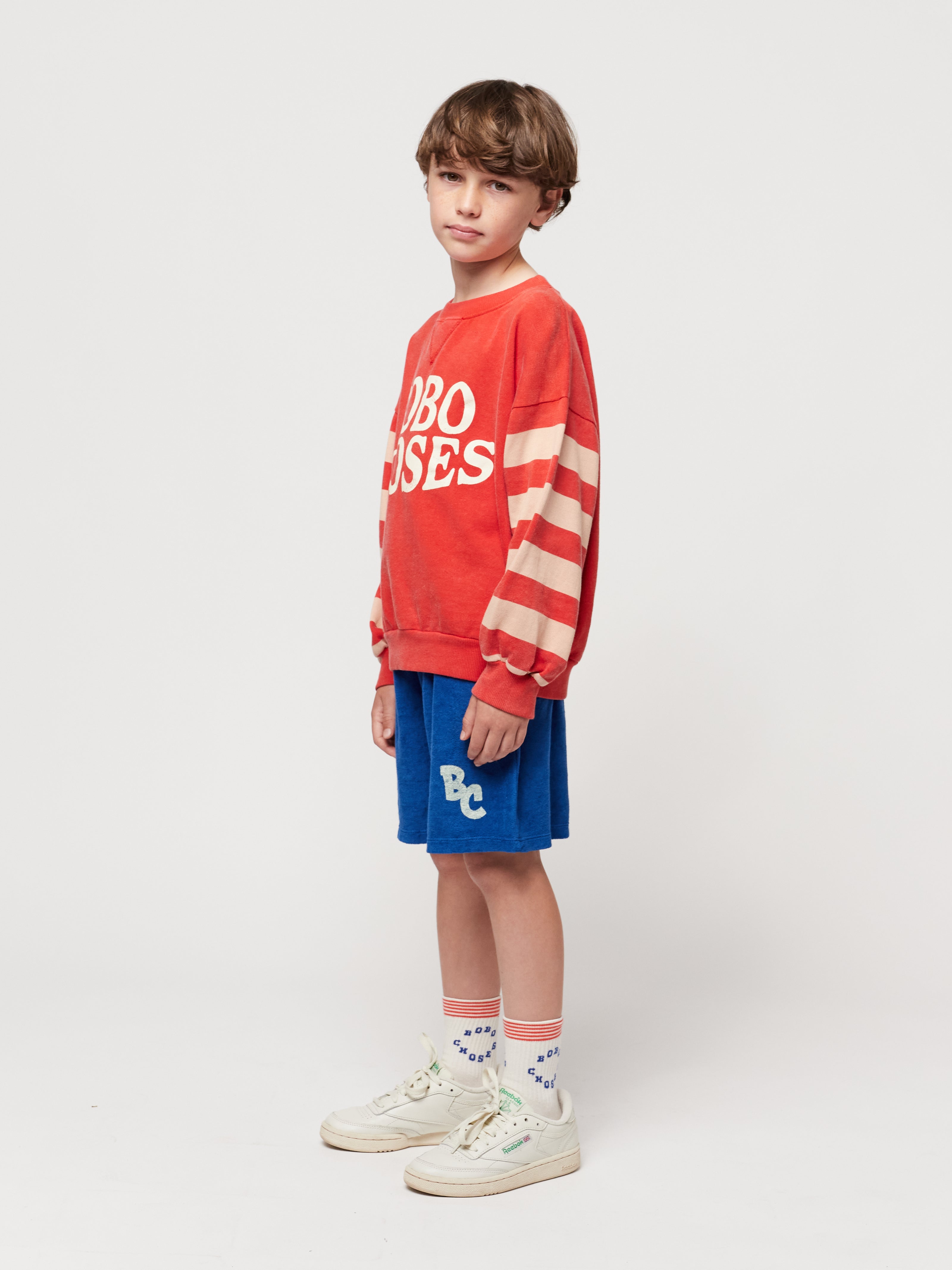 BOBO CHOSES / Stripes sweatshirt