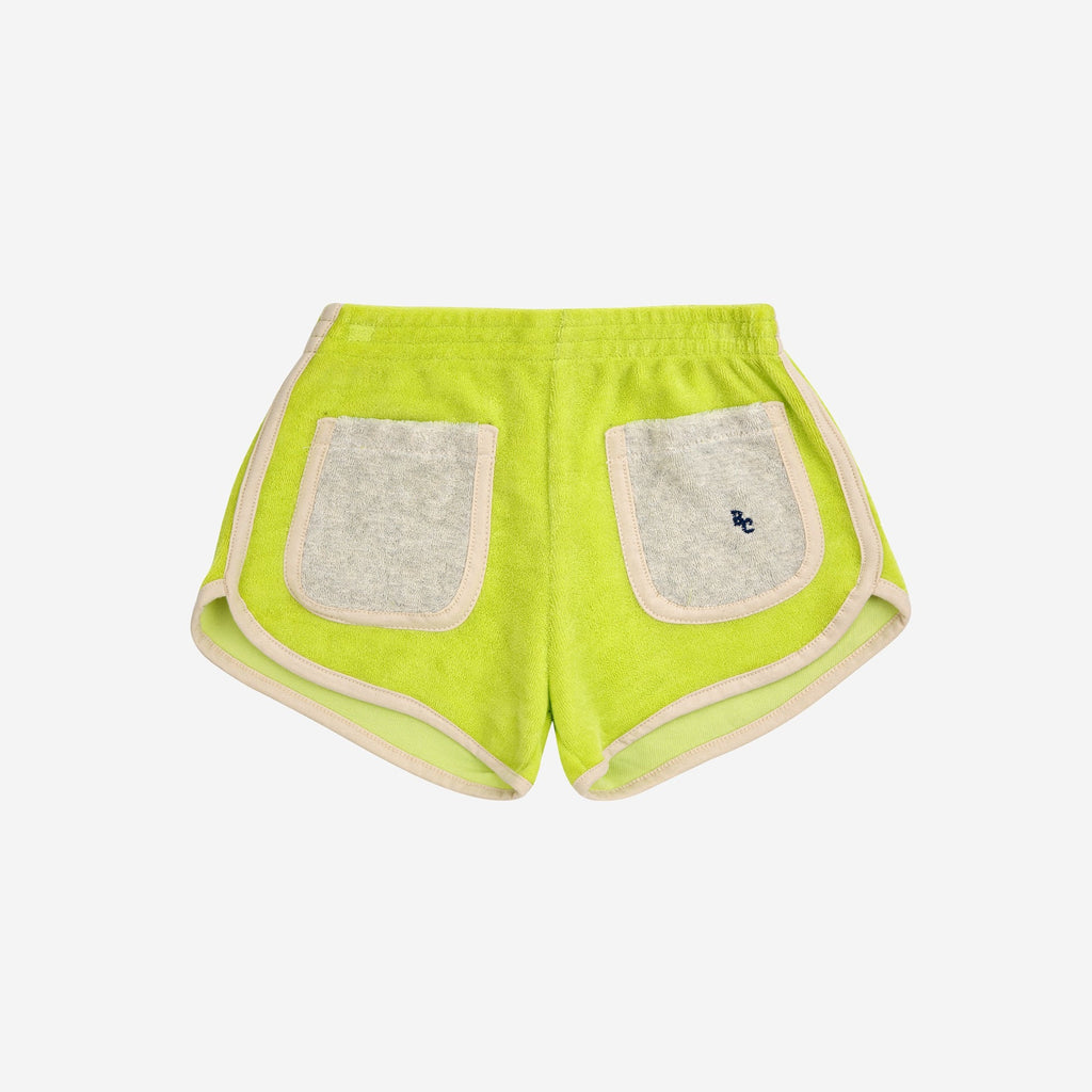 BOBO CHOSES / Green terry shorts