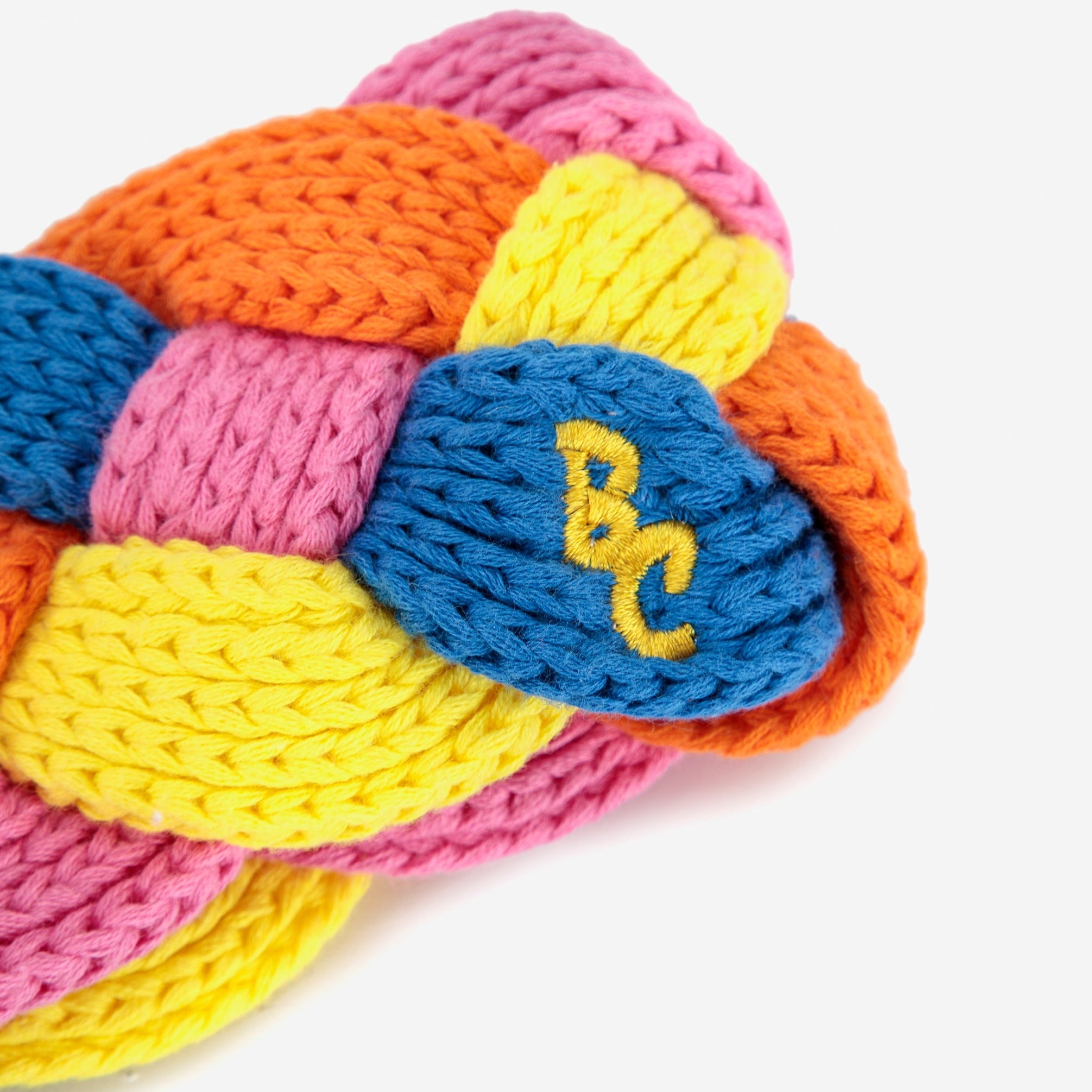 BOBO CHOSES / Multicolor braided knitted cotton headband
