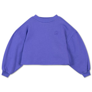 REPOSE / crop heart sweater