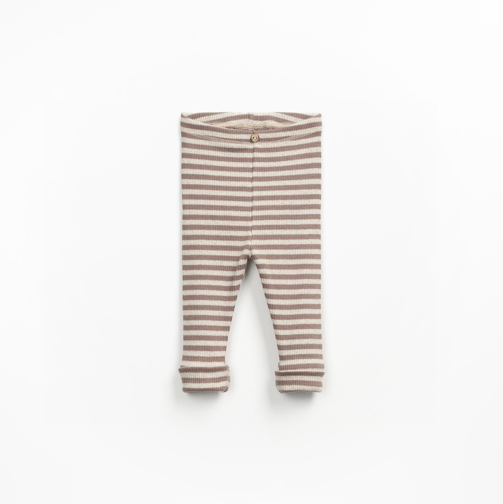PLAY UP / Striped Rib Leggings