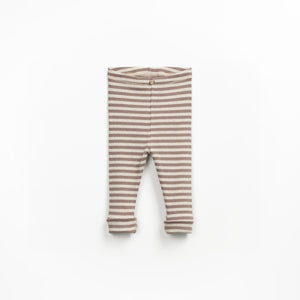 PLAY UP / Striped Rib Leggings