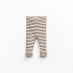 PLAY UP / Striped Rib Leggings