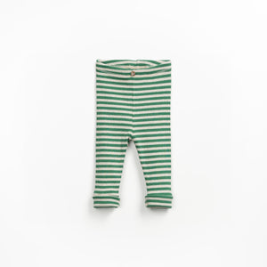 PLAY UP / Striped Rib Leggings