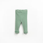 PLAY UP / Striped Rib Leggings
