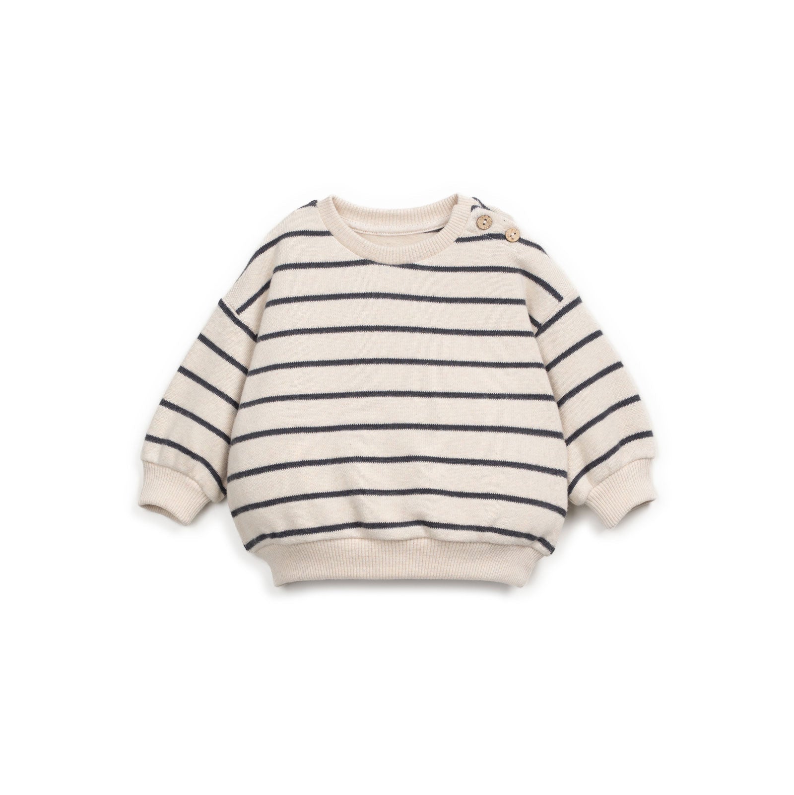 PLAY UP / Striped jersey sweat, BABY