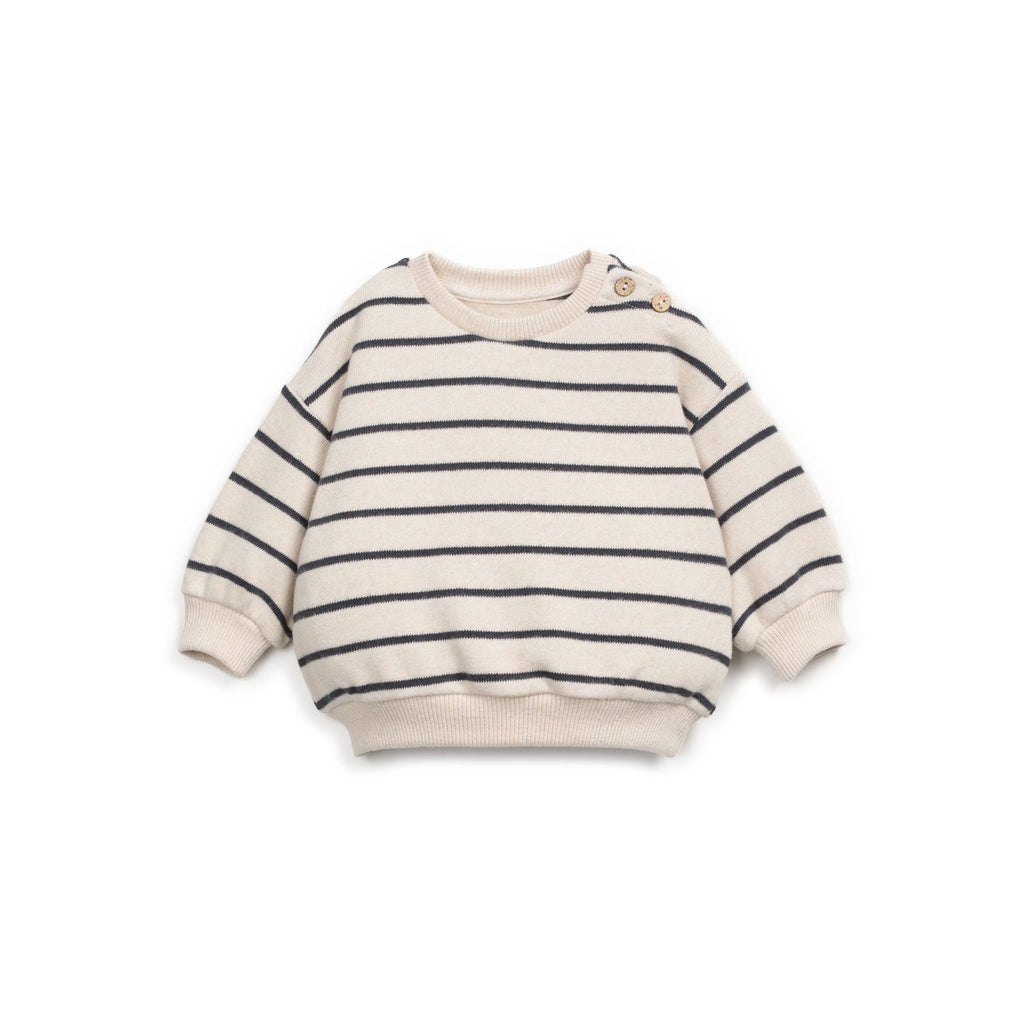 PLAY UP / Striped jersey sweat, BABY