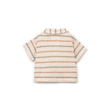 Striped jersey shirt