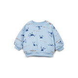 Printed jersey sweater