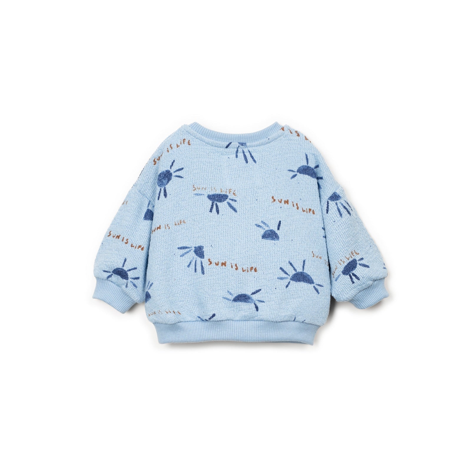 Printed jersey sweater