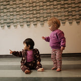 Cozy Drop Sweater - purple orchid