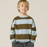 Green Stripes sweatshirt