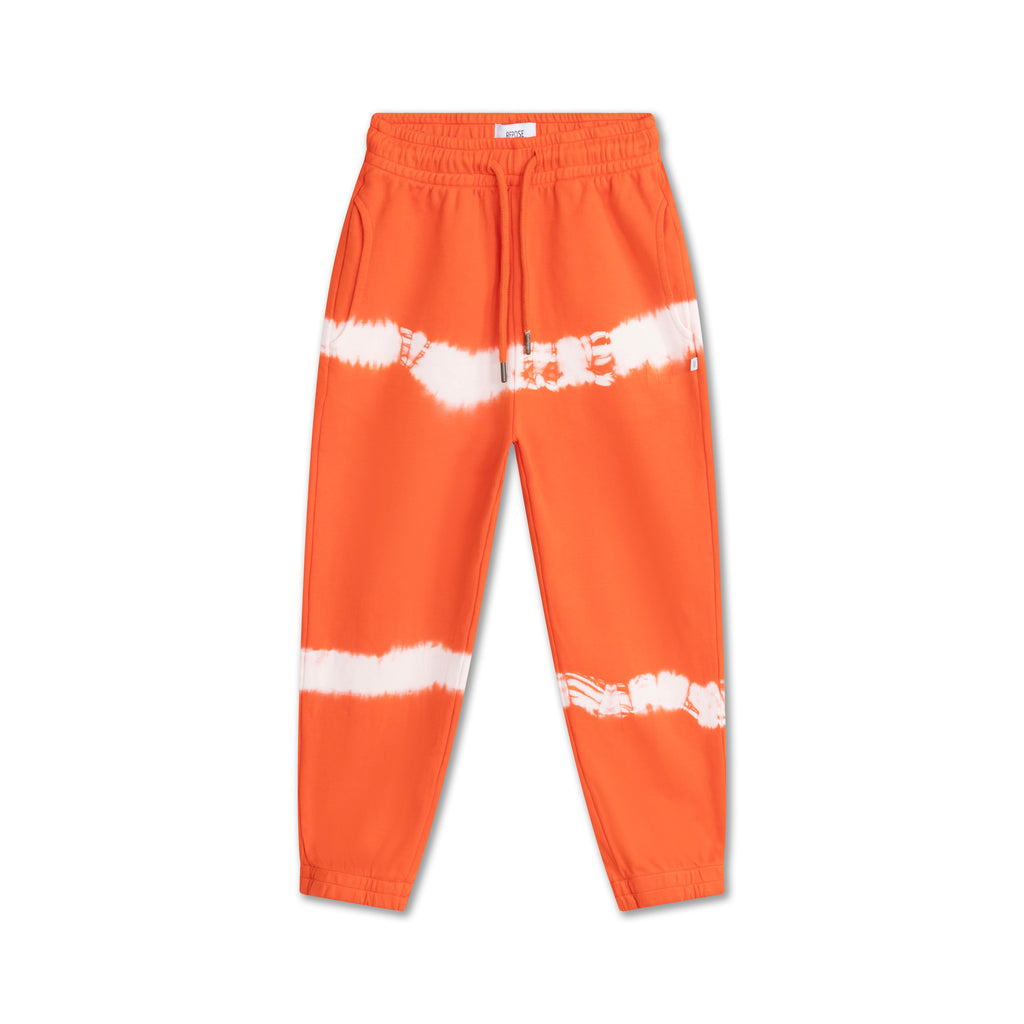 REPOSE / Sweatpants - fiesta red tie dye