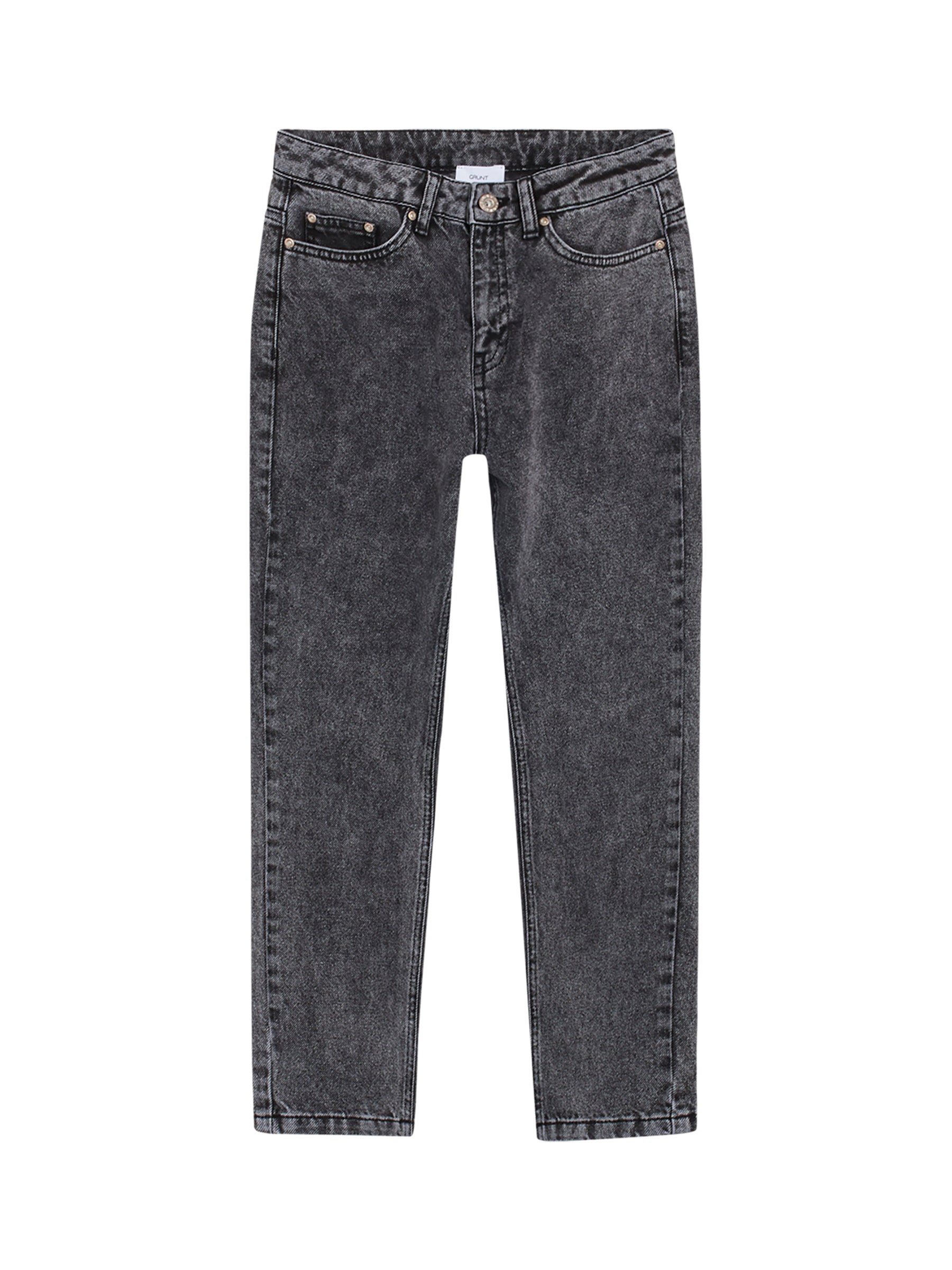 GRUNT / Mom Jeans - dark grey