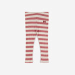 BOBO CHOSES / Maroon Stripes leggings, BABY