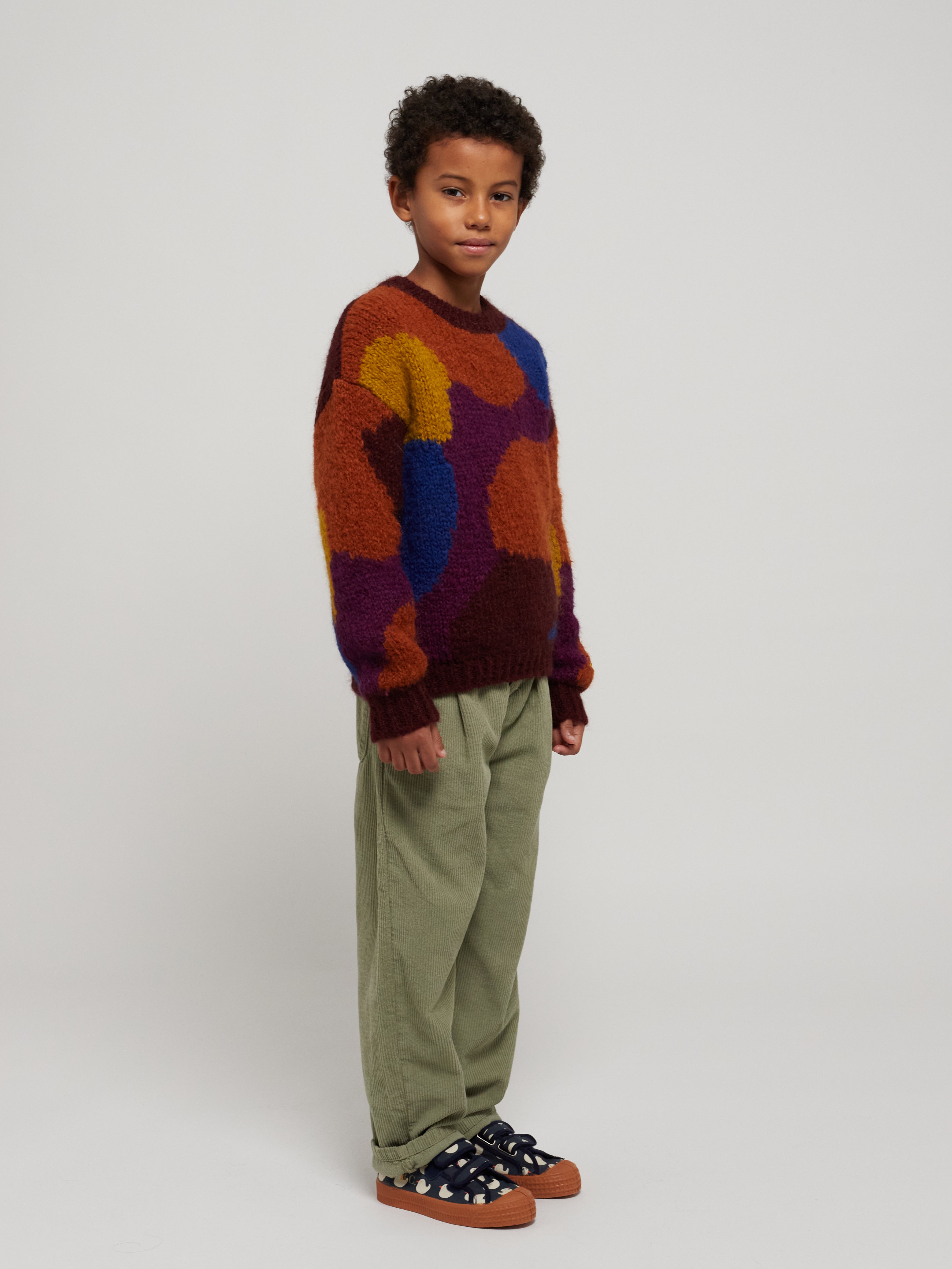 BOBO CHOSES / Multicolor intarsia jumper