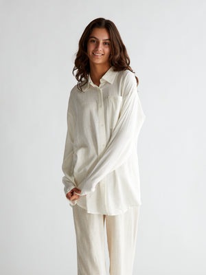 GRUNT / Latti Linen Shirt