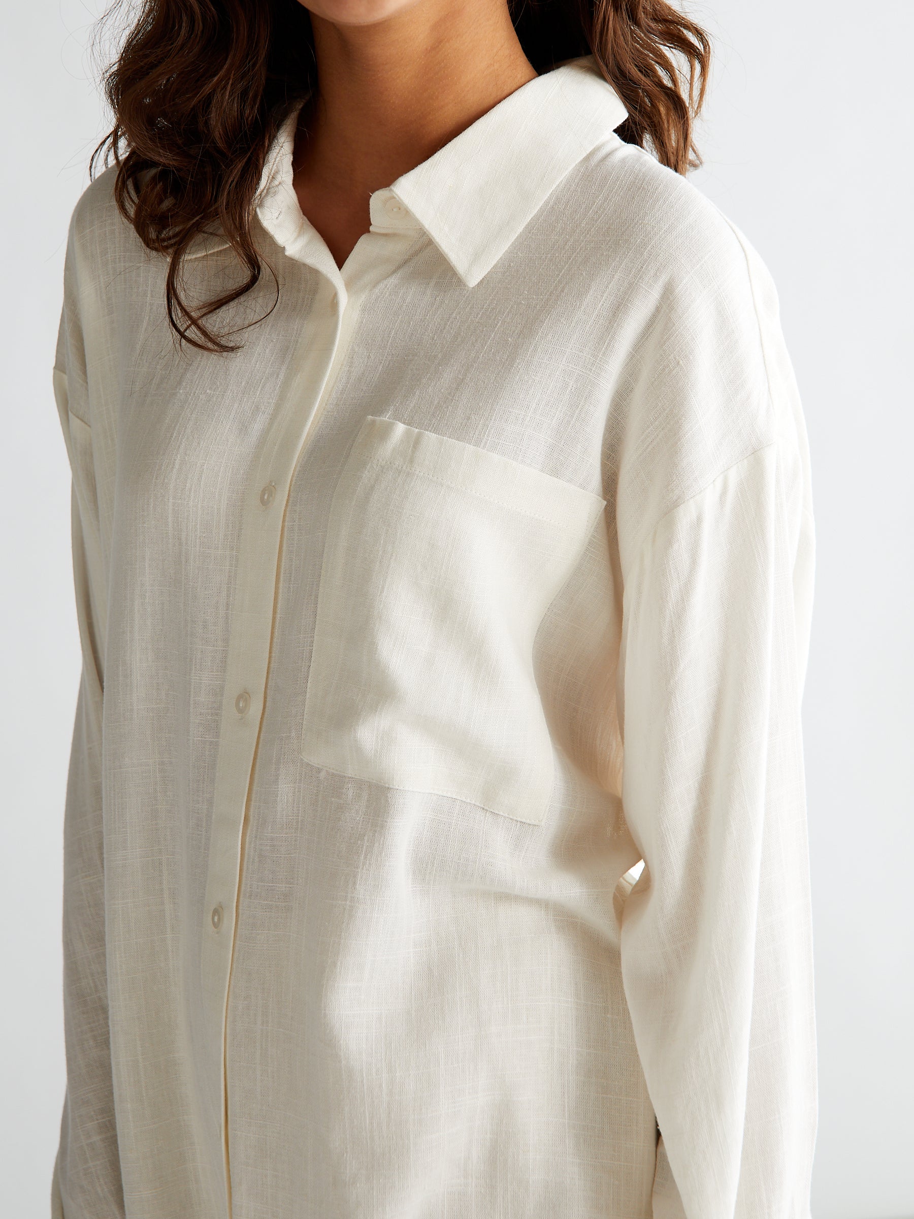 GRUNT / Latti Linen Shirt