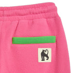MINI RODINI / Fleece Panel Trousers - pink