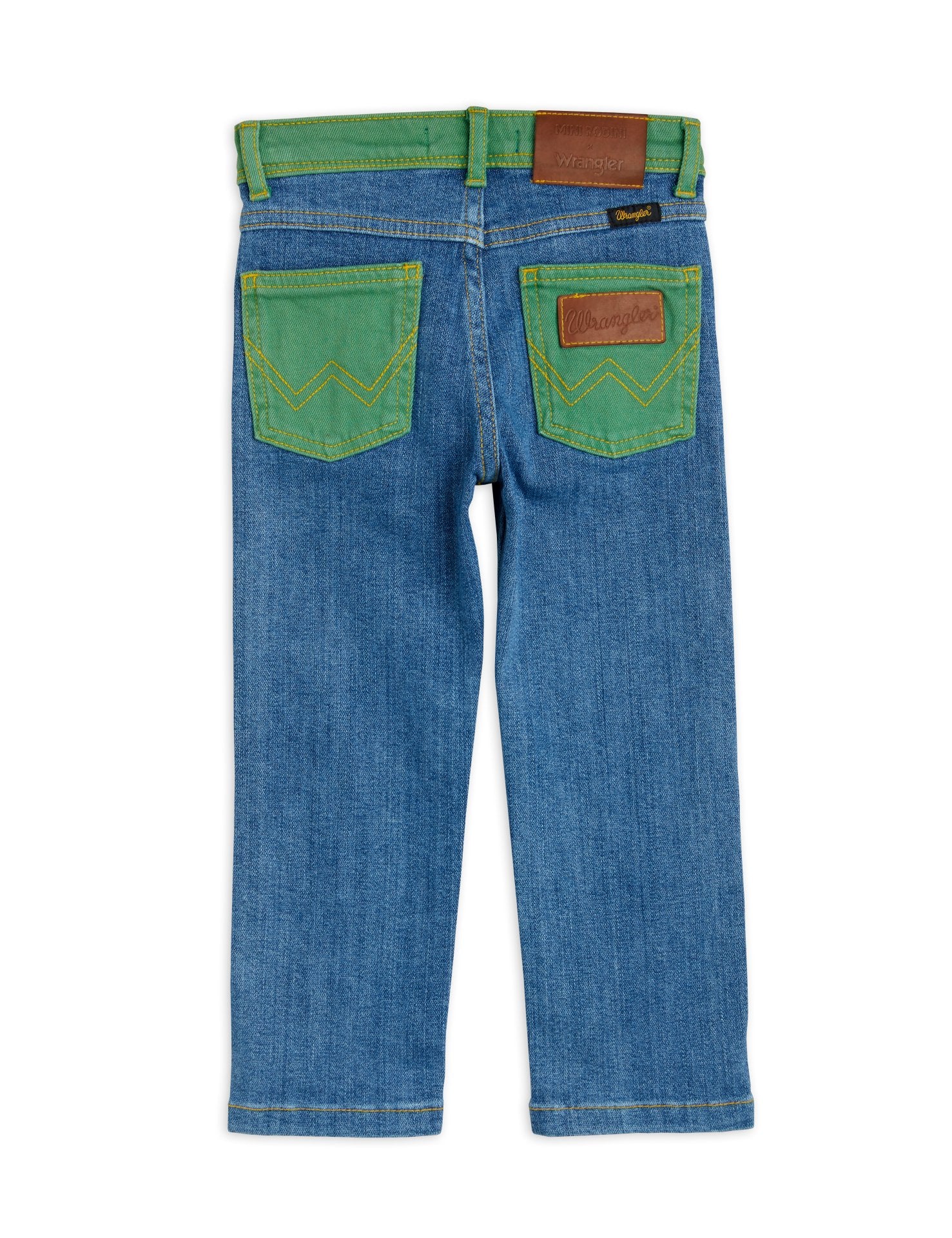 MINI RODINI x Wrangler / Peace dove denim pants