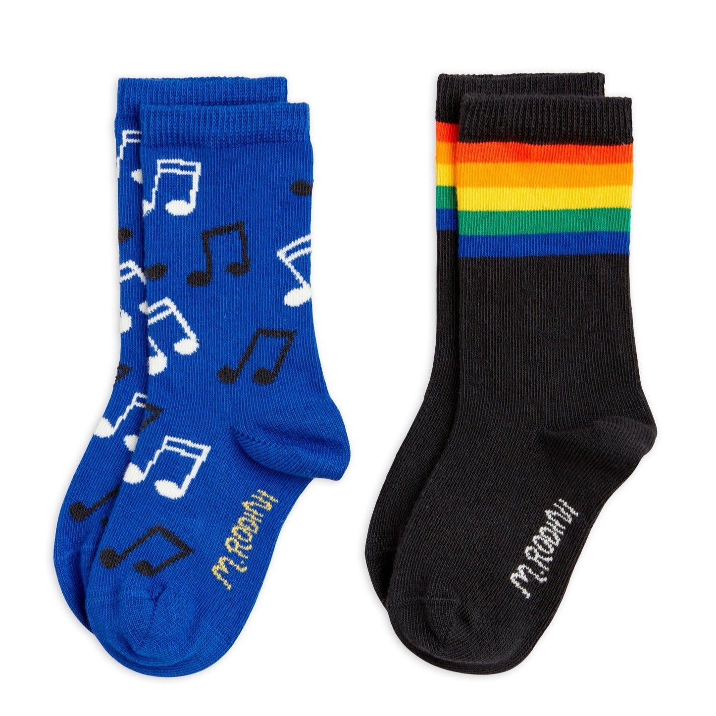 MINI RODINI / Rainbow 2-pack socks