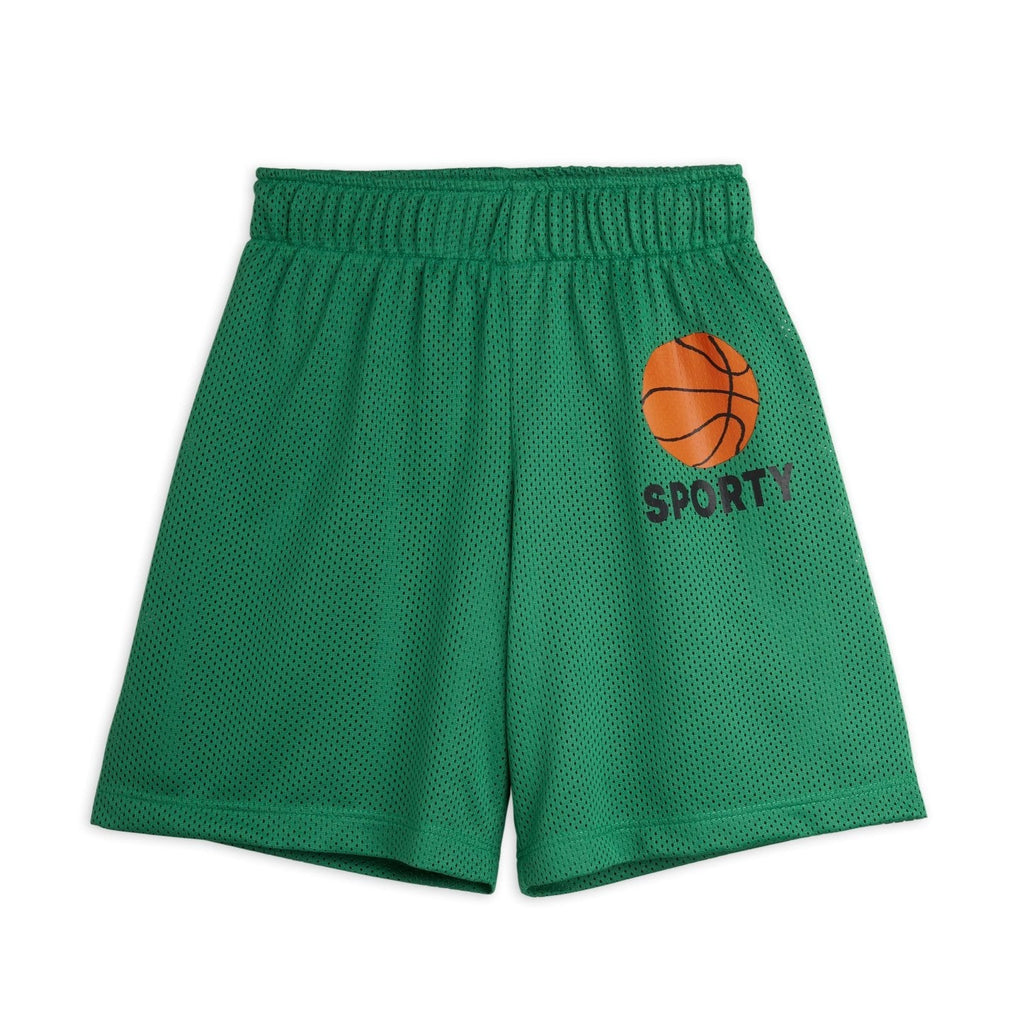 MINI RODINI / Basket mesh shorts