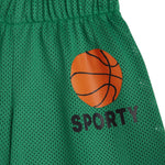 MINI RODINI / Basket mesh shorts