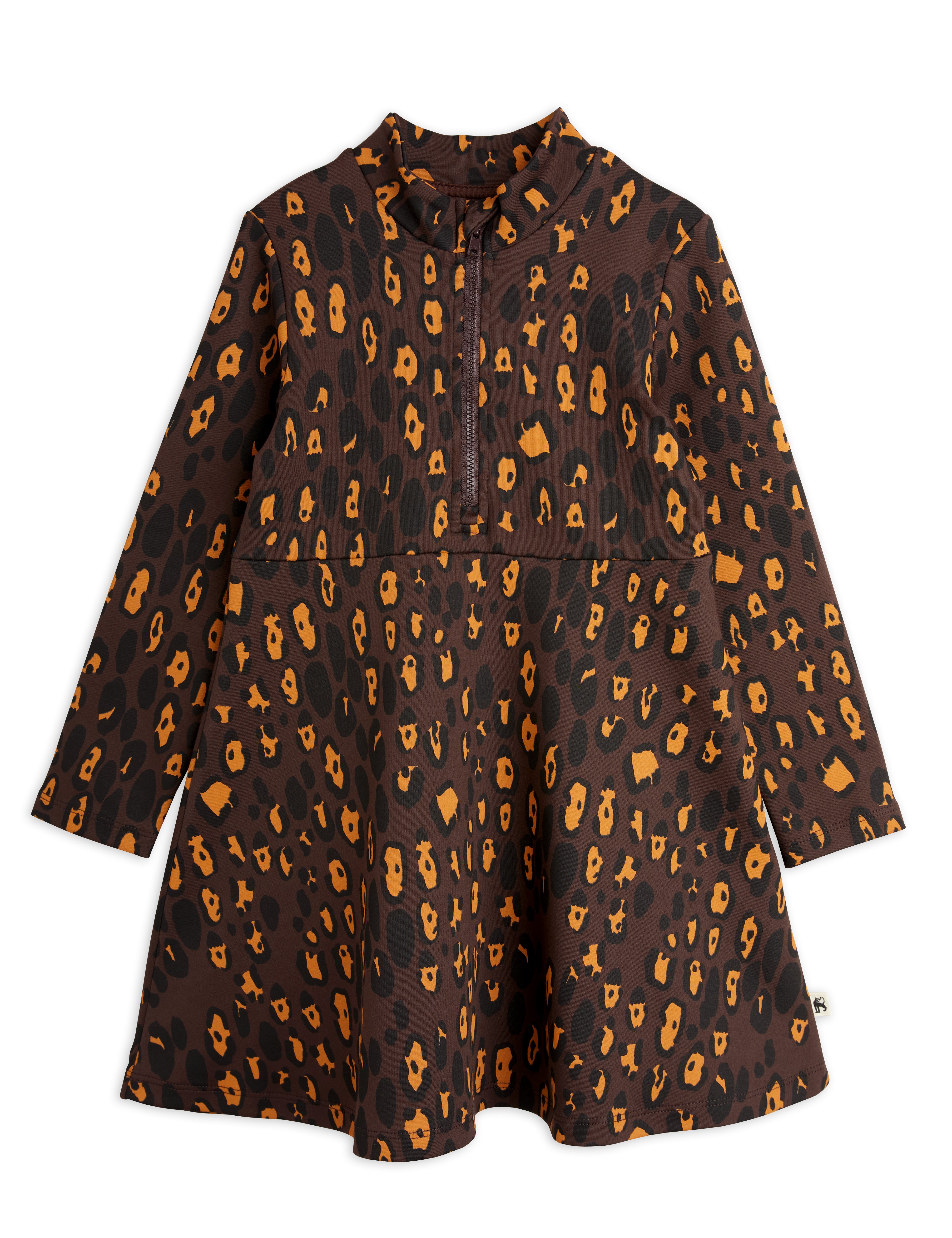 MINI RODINI / Leopard Brushed Dress