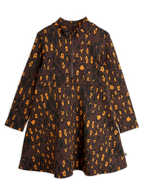 MINI RODINI / Leopard Brushed Dress