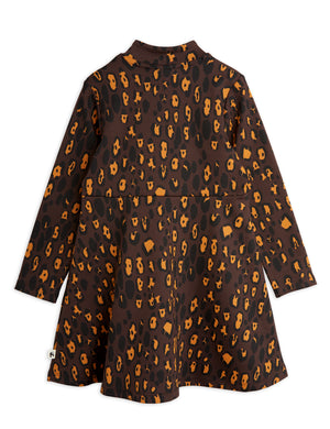 MINI RODINI / Leopard Brushed Dress
