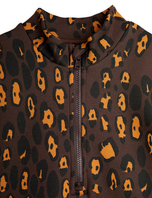 MINI RODINI / Leopard Brushed Dress