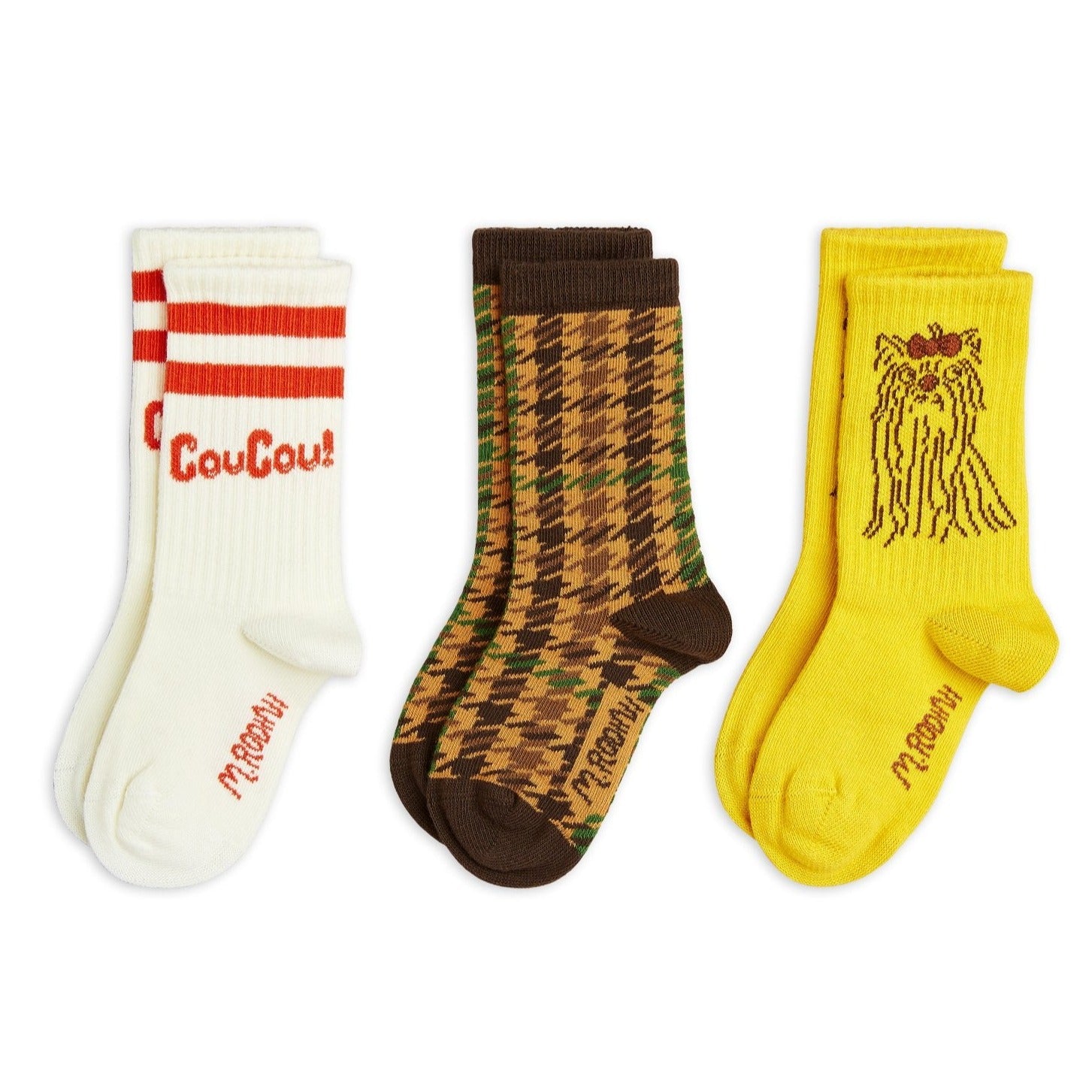MINI RODINI / 3-pack Coucou socks, BABY