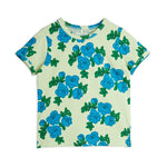 MINI RODINI / Blue roses tee