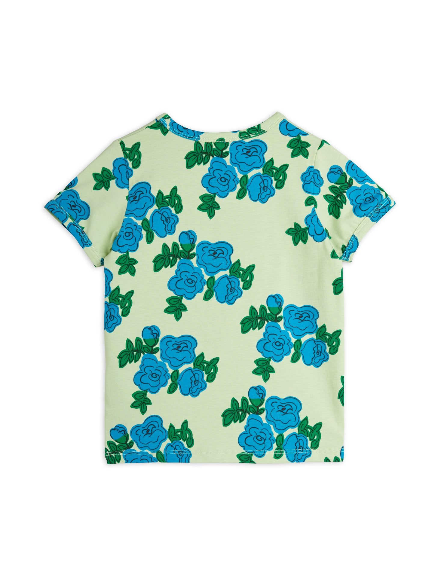 MINI RODINI / Blue roses tee