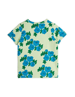 MINI RODINI / Blue roses tee