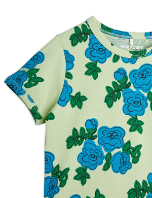 MINI RODINI / Blue roses tee