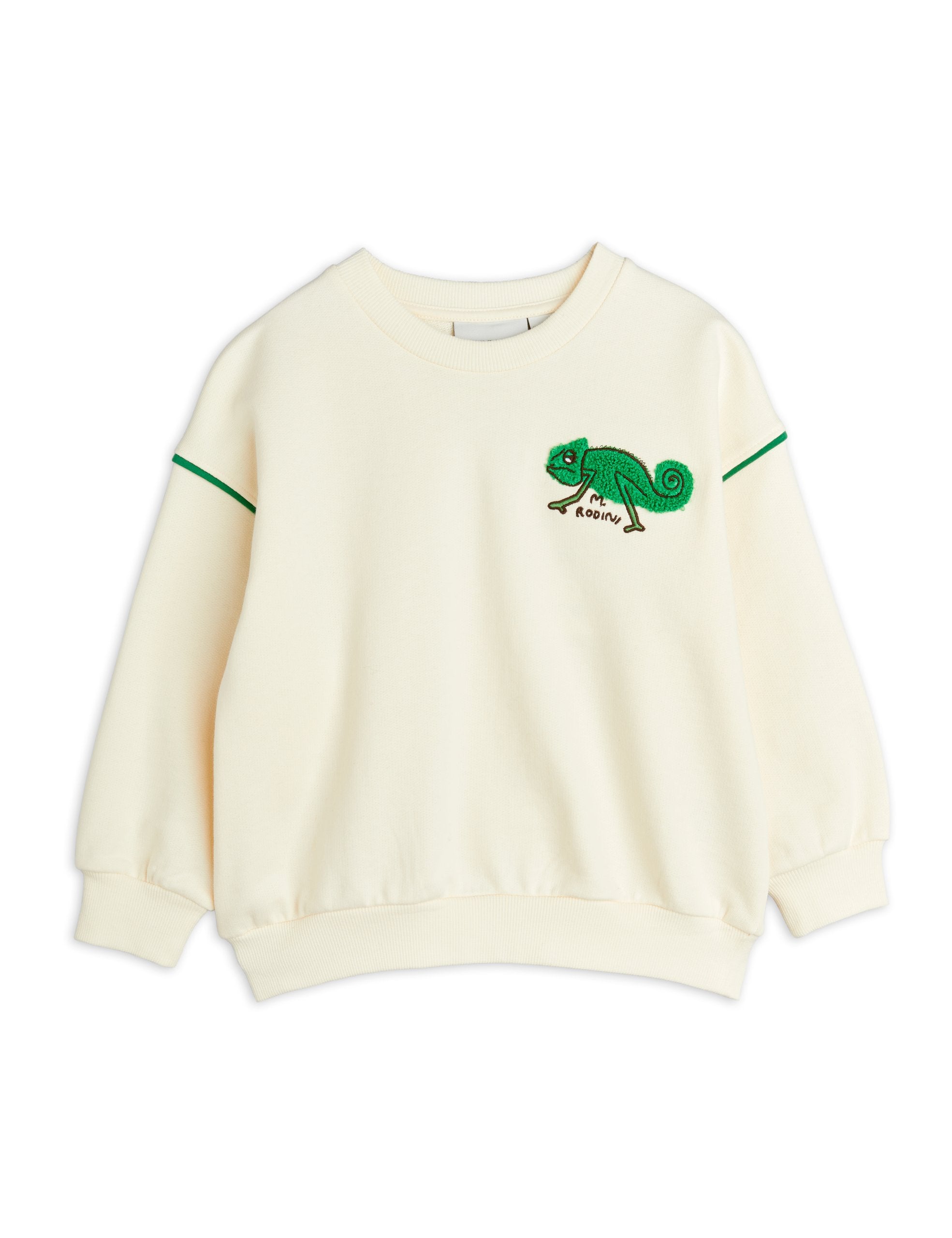 MINI RODINI / Lizzard chenille sweatshirt
