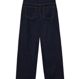 Jeans Low Waist Raw Blue