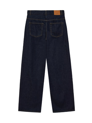 GRUNT / Jeans Low Waist Raw Blue