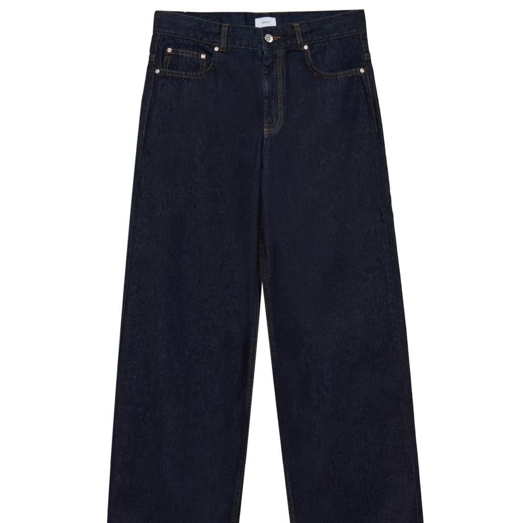 GRUNT / Jeans Low Waist Raw Blue