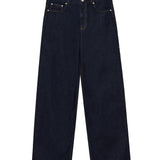 Jeans Low Waist Raw Blue