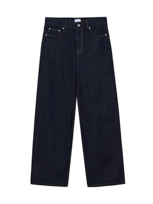 GRUNT / Jeans Low Waist Raw Blue