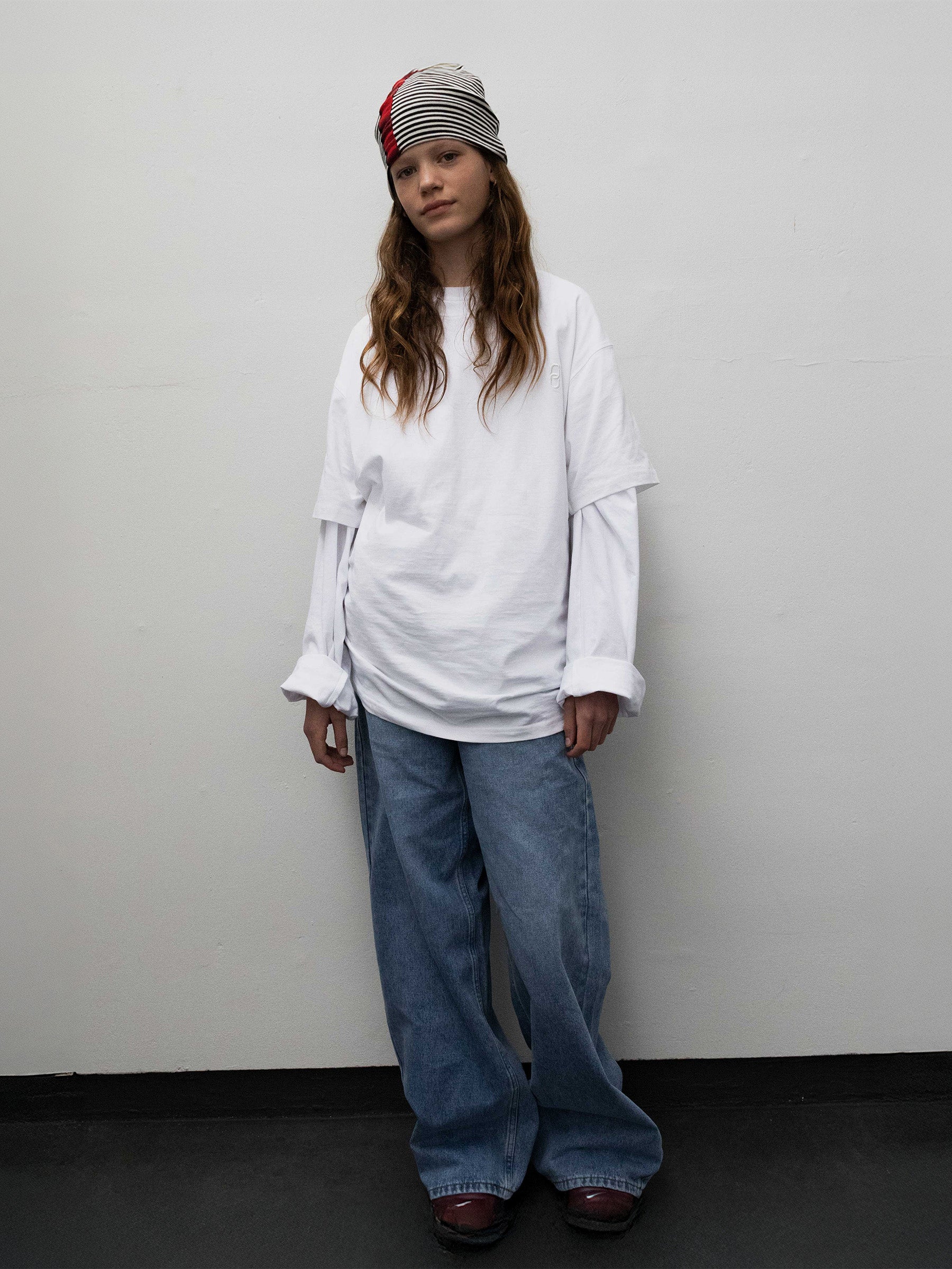 GRUNT / Jeans Low-rise WinBlue