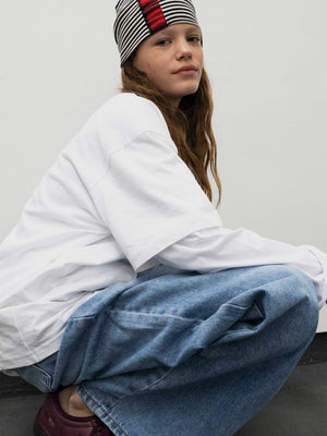 GRUNT / Jeans Low-rise WinBlue