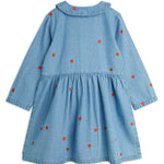 MINI RODINI / Mini hearts woven dress