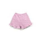 PLAY UP / Fleece Shorts with frill